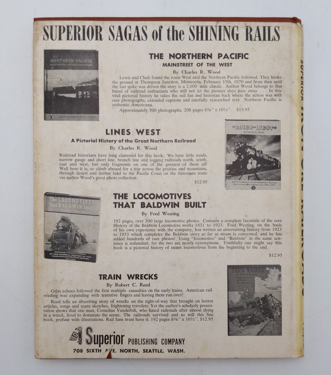 The Lake superior Iron Ore Railroads Hardcover Book By Patrick C. Dorin VG
