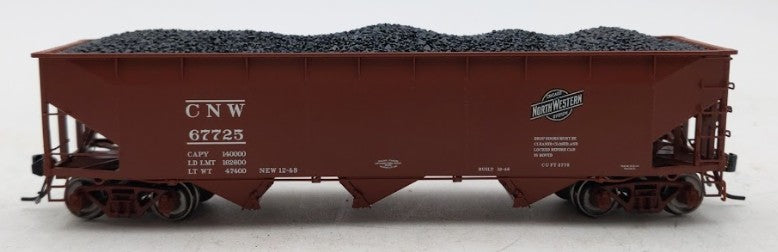 Broadway Limited 8107 HO CNW AAR 70-Ton Triple Hopper #67725 LN/Box
