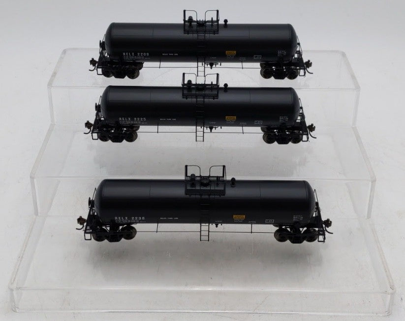 Athearn G40180 HO Scale Relco Tank Line GATC 20,000 Gallon Tank Cars (Pack of 3) LN/Box