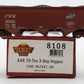 Broadway Limited 8108 HO CNW AAR 70-Ton Triple Hopper #67327
