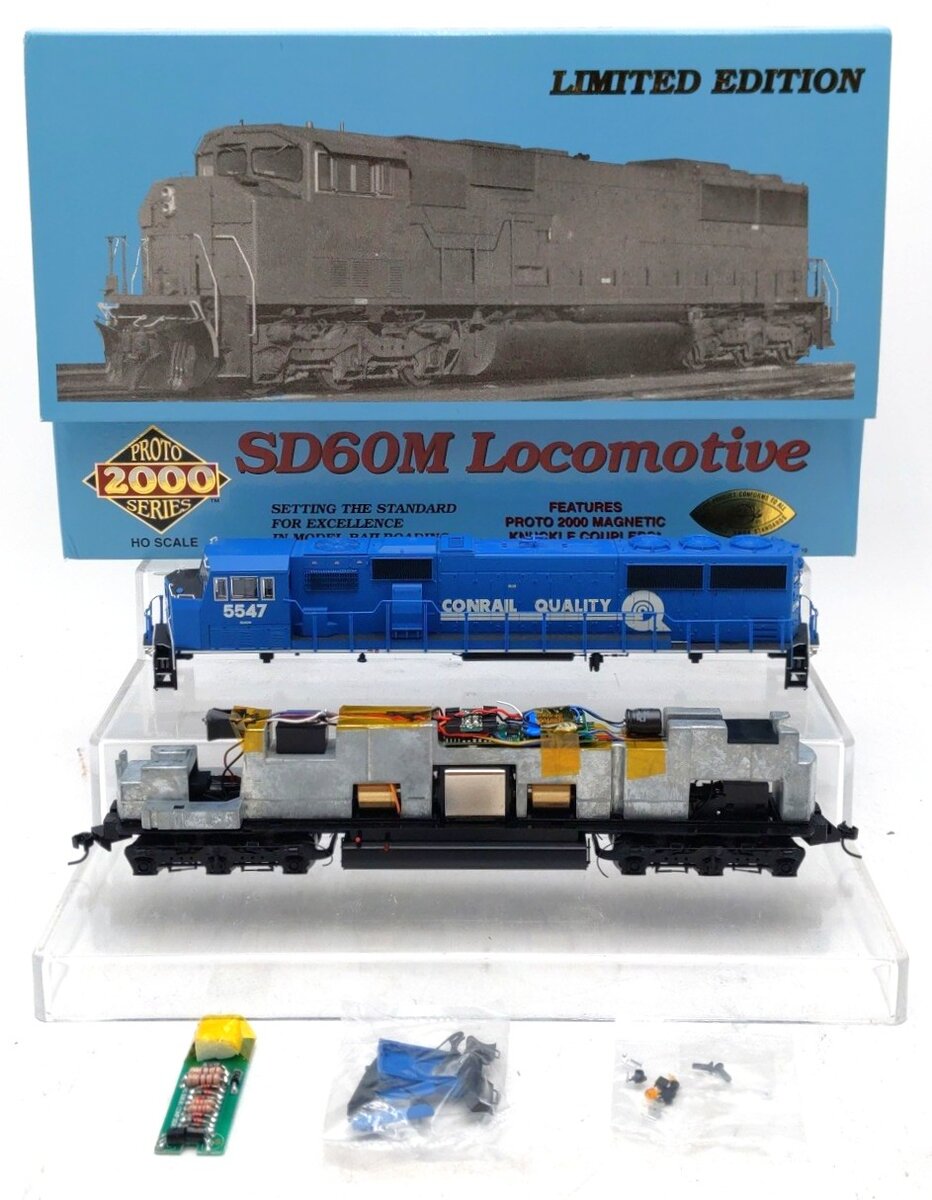 Proto 2000 30176 HO Scale Conrail SD60M Diesel Locomotive #5547 LN/Box