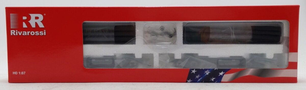 Rivarossi HR6629 HO Coos Bay Lumber Co. ep. III Log Car #166, #168 (Set of 2) NIB