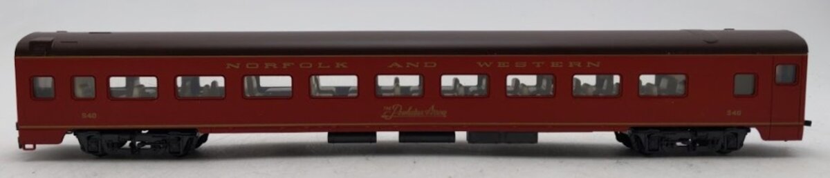 Bachmann 43-1080 H3 HO Scale Norfolk & Western Passenger Coach Car #540 LN/Box