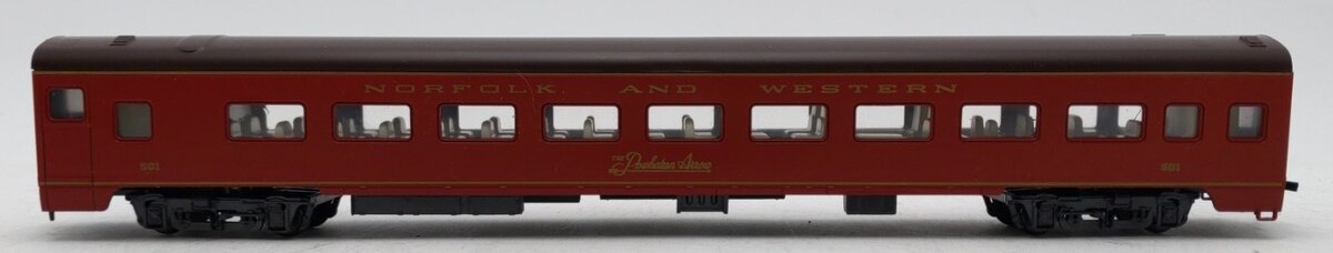 Bachmann 43-1080 H1 HO Scale Norfolk & Western Passenger Coach Car #501 LN/Box