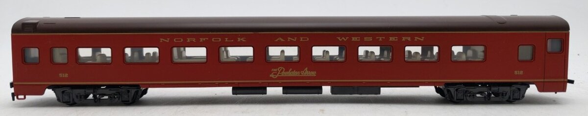 Bachmann 43-1080 H1 HO Scale Norfolk & Western Passenger Coach Car #501 LN/Box