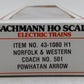 Bachmann 43-1080 H1 HO Scale Norfolk & Western Passenger Coach Car #501 LN/Box