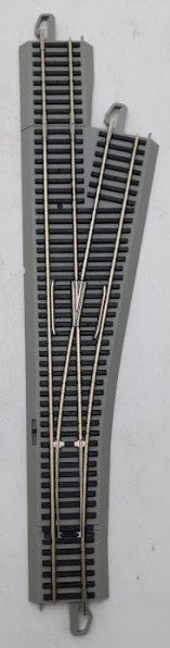 Bachmann 44133 HO Nickel Silver # 5 E-Z Command Right-Hand DCC Switch Turnout LN
