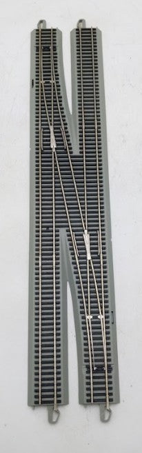 Bachmann 44138 HO Nickel Silver #6 E-Z Command RH DCC Single Crossover Turnout LN
