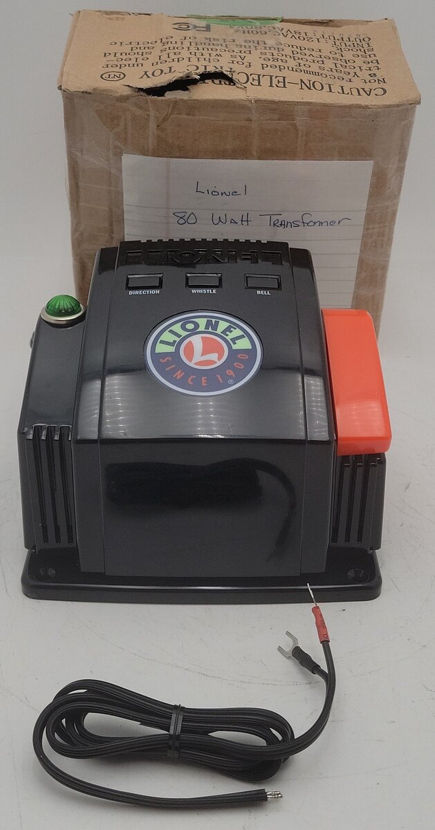 Lionel 6-14198 O CW-80 80 Watt Transformer EX/Box