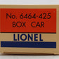 Lionel 6-29293 O Gauge New Haven Boxcar LN/Box