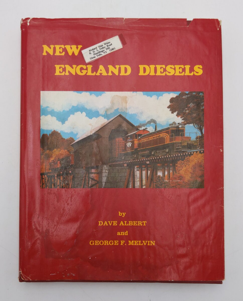 New England Diesels Paperback Book By Dave Albert & George F. Melvin VG