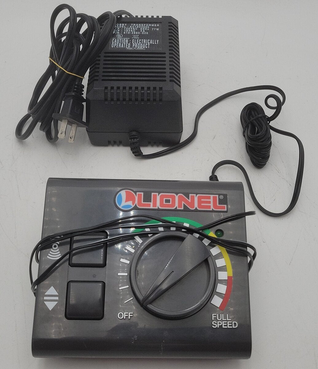 Lionel AC1803000 O Hobby Train Transformer 77W w/ Speed Controller EX