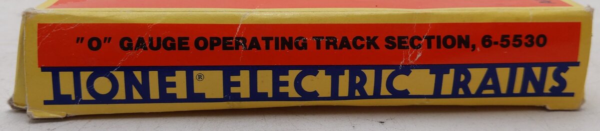 Lionel 6-5530 O Gauge Operating Track Section VG/Box