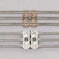 Lionel Assorted O27 Gauge Straight/Curved Tubular Tracks w/ Crossovers [35] EX
