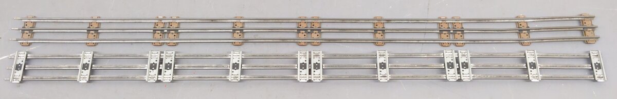 Lionel Assorted O27 Gauge Straight/Curved Tubular Tracks w/ Crossovers [35] EX