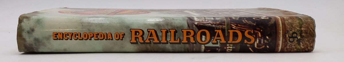 Encyclopedia Of Railroads Hardcover Book By O.S. Nock EX