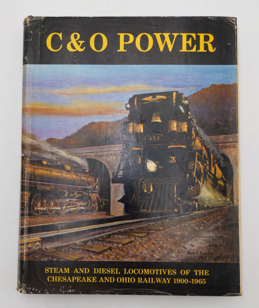 C and O Power Hardcover Book Philip Shuster, Eugene L. Huddleston, Alvin Staufer VG