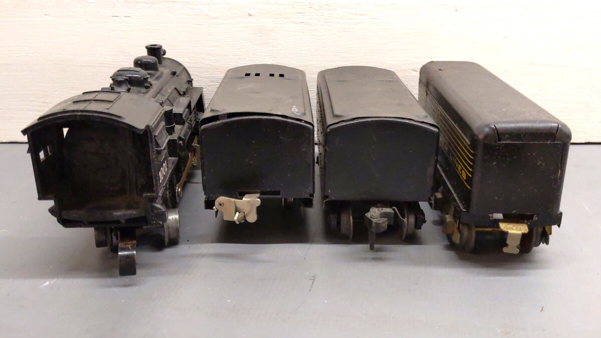 Lionel & American Flyer Pre/Postwar Vintage Steam Locomotive & Tenders [4]