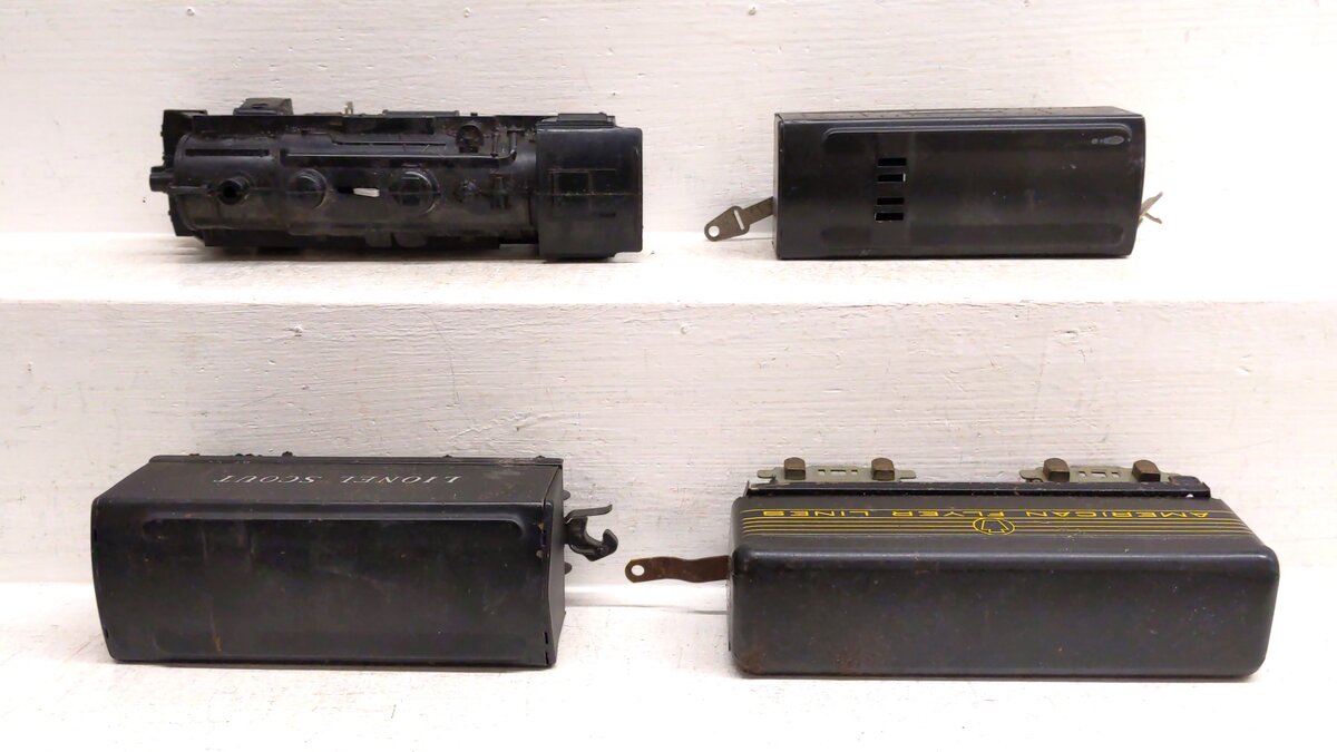 Lionel & American Flyer Pre/Postwar Vintage Steam Locomotive & Tenders [4]