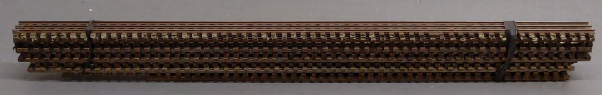 Assorted Ross O Scale Straight Track Sections 27 - 37 inches [10] VG