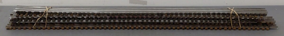 Assorted Ross O Scale Straight Track Sections 34-36 Inches [7] VG