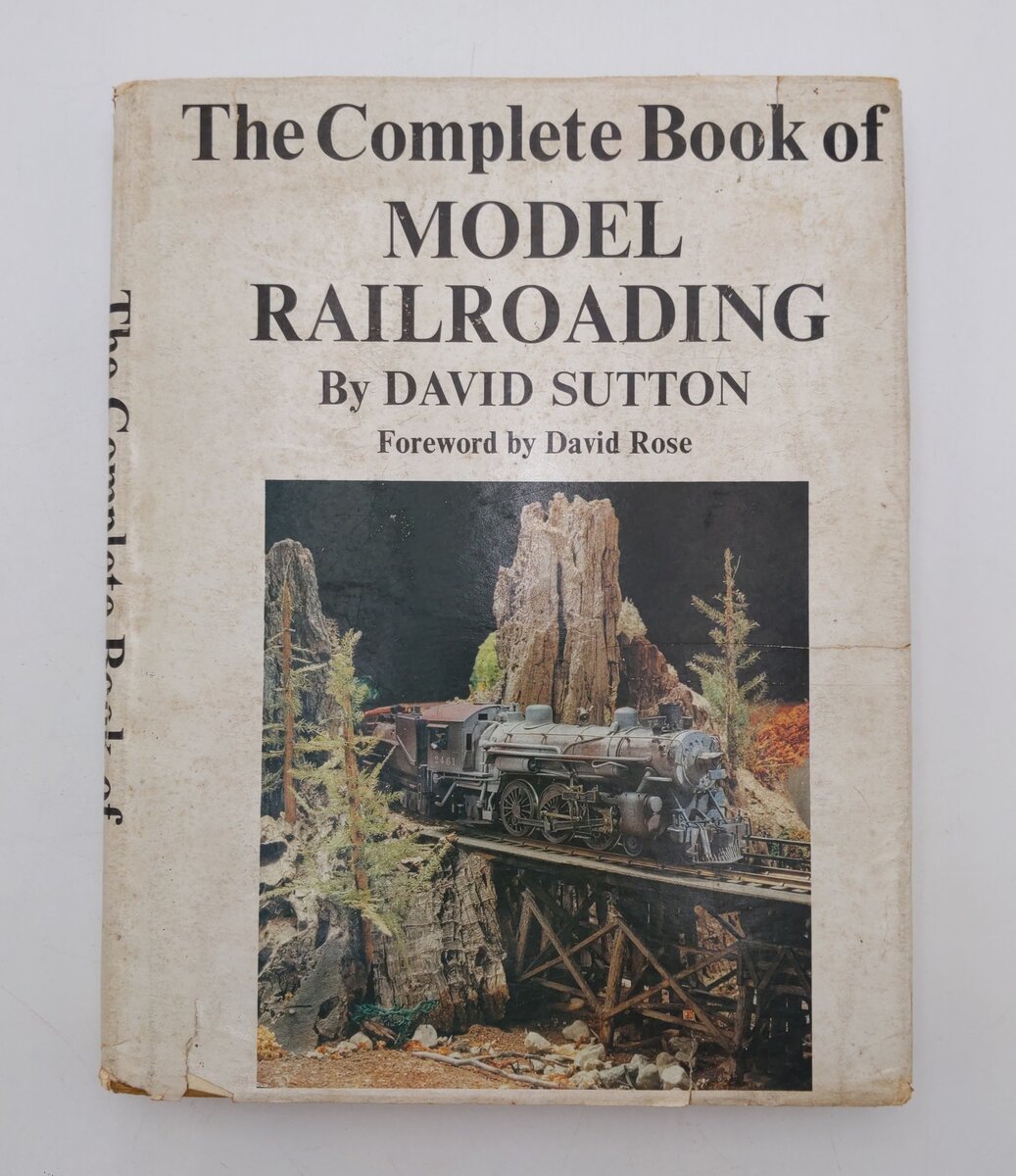 The Complete Book Of Model Railroading Hardcover Book By David Sutton VG