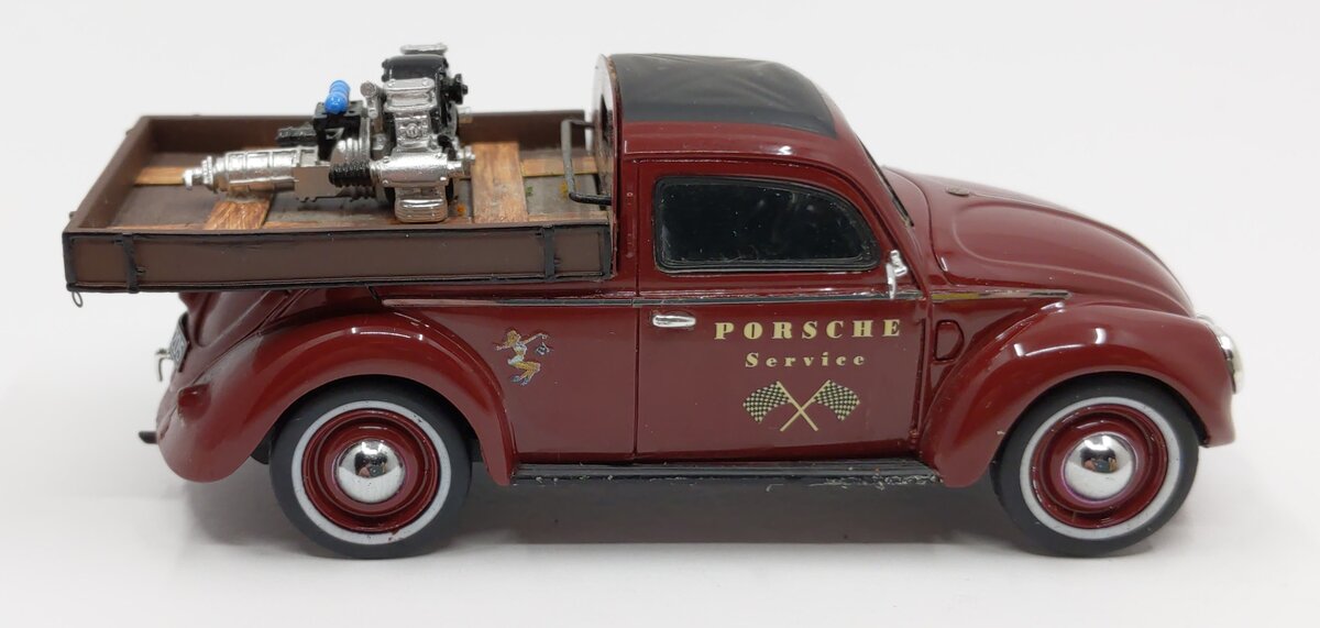 Schuco 1:43 Diecast VW "Porsche Service" Modified Beetle VG