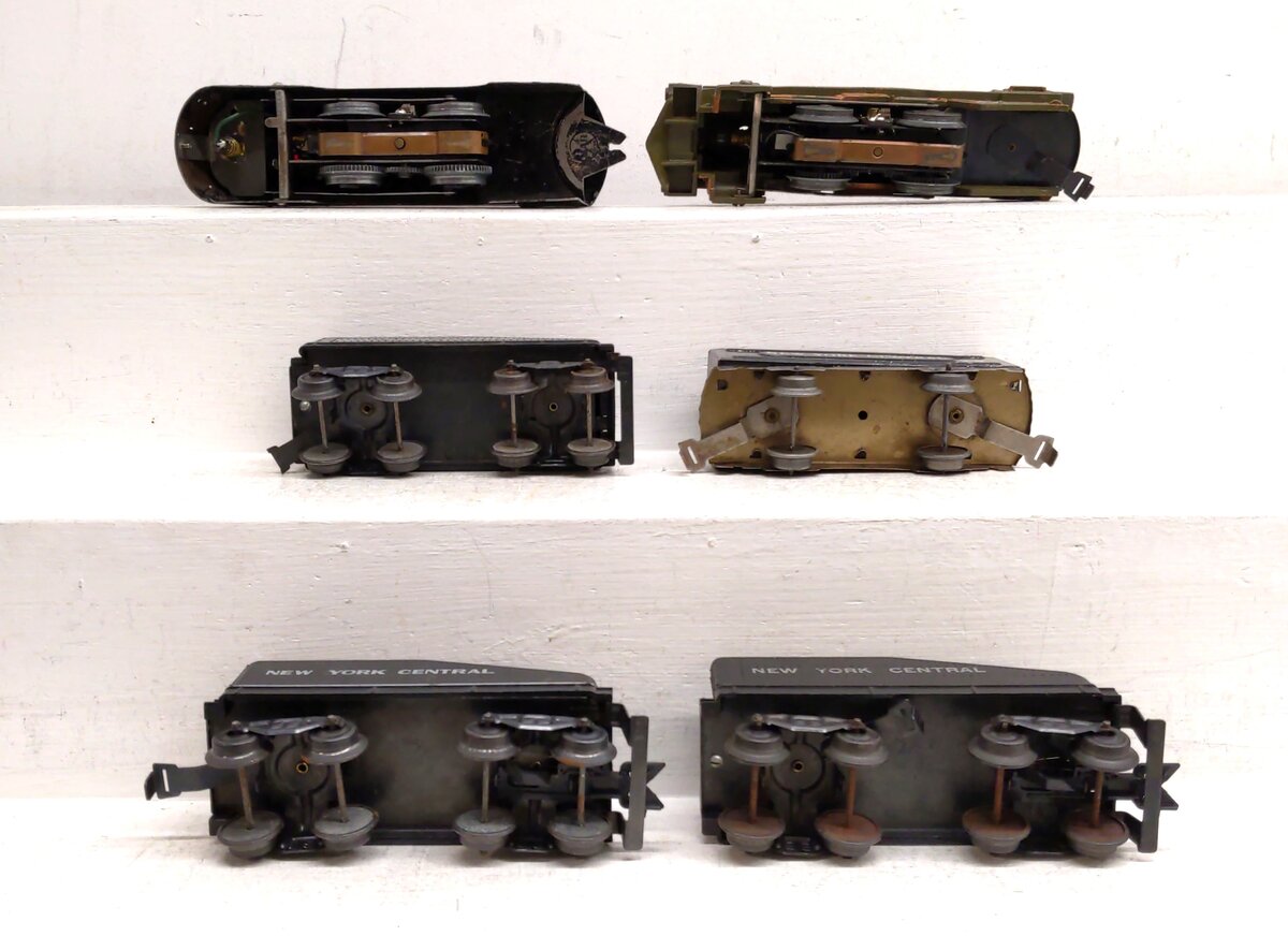Marx Pre/Postwar O Gauge Steam Locomotives & Tenders [6]