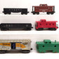 Lionel & Marx Vintage O Gauge Freight Cars: 3474, 6062, 6017, 6417, 6032 [6]