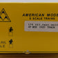 American Models 175 S Gauge Illinois Central Gulf 40' Boxcar #416310 LN/Box