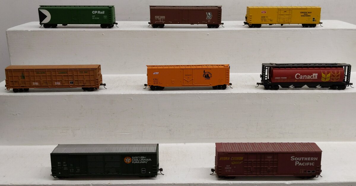 Generic HO Scale Freight Cars [8] VG