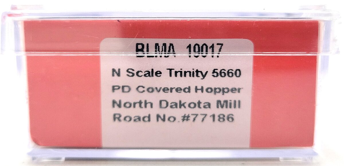 BLMA Models 19017 N CEFX 5660 Covered Hopper #77186 LN/Box
