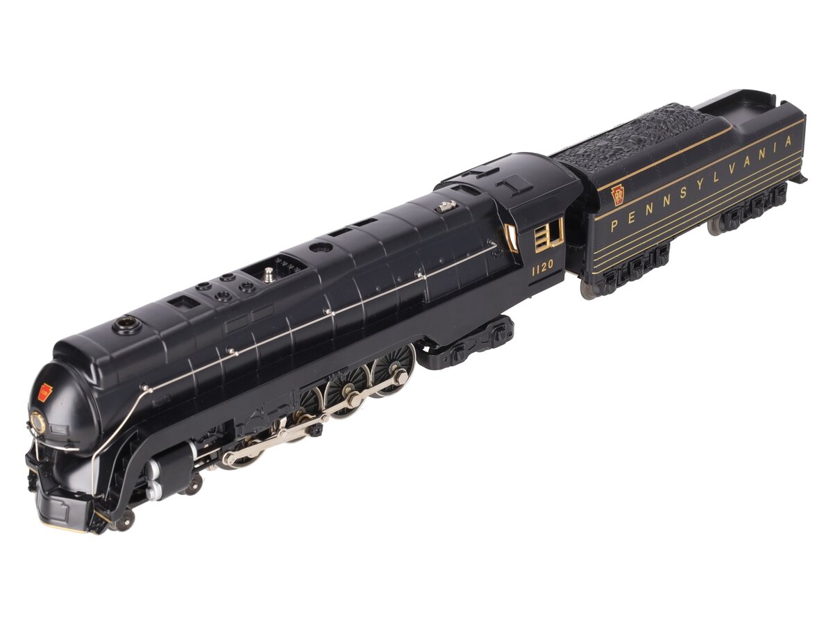 Williams 40306 O Pennsylvania 4-8-4 J-Class Steam Locomotive & Tender #1120 VG/Box