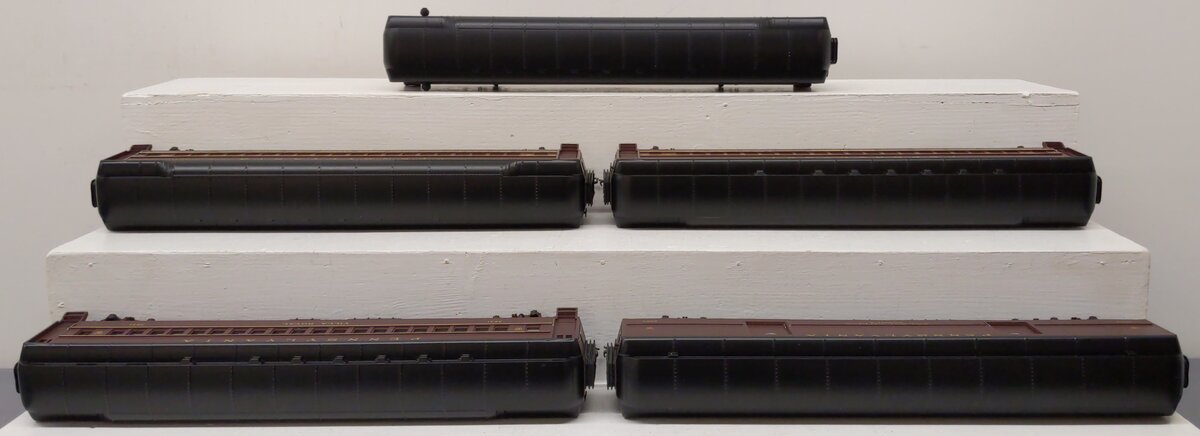 MTH 20-4023 O Scale Pennsylvania RR 70' Madison Passenger Car Set (Set of 5) EX/Box