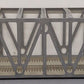 O Gauge Custom 47'' Metal Trestle Bridge w/Track VG