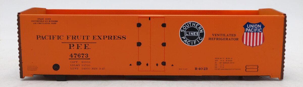 Pacific Rail 2312.2 S Pacific Fruit Express R-40-23 Steel Ice Reefer Kit #47673 NIB