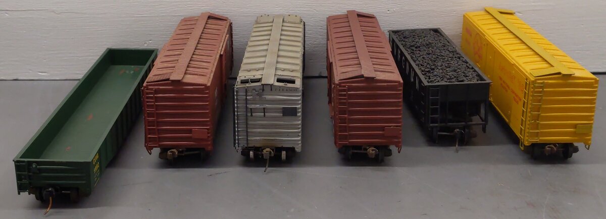 Pacific Rail/American Models S Scale Custom Freight Cars [6] VG