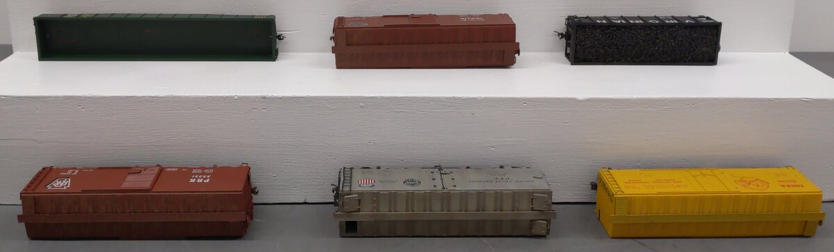 Pacific Rail/American Models S Scale Custom Freight Cars [6] VG