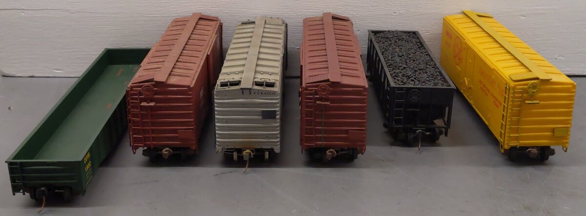 Pacific Rail/American Models S Scale Custom Freight Cars [6] VG