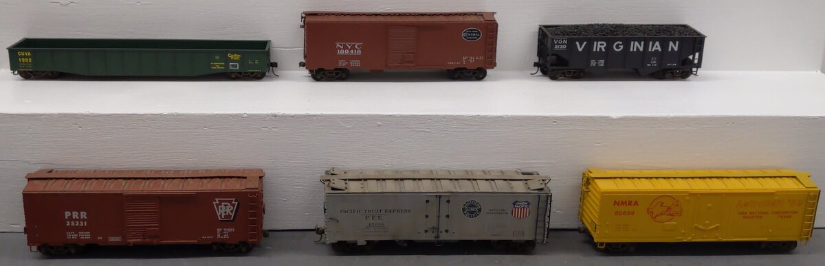 Pacific Rail/American Models S Scale Custom Freight Cars [6] VG
