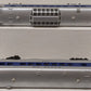 Lionel O Gauge Blue Striped Passengers Cars 2414, 2412 [2] VG
