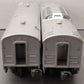 Lionel O Gauge Blue Striped Passengers Cars 2414, 2412 [2] VG
