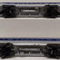 Lionel O Gauge Blue Striped Passengers Cars 2414, 2412 [2] VG