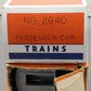 Lionel O Gauge Blue Striped Passengers Cars 2414, 2412 [2] VG