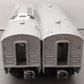Lionel O Gauge Blue Striped Passengers Cars 2414, 2412 [2] VG