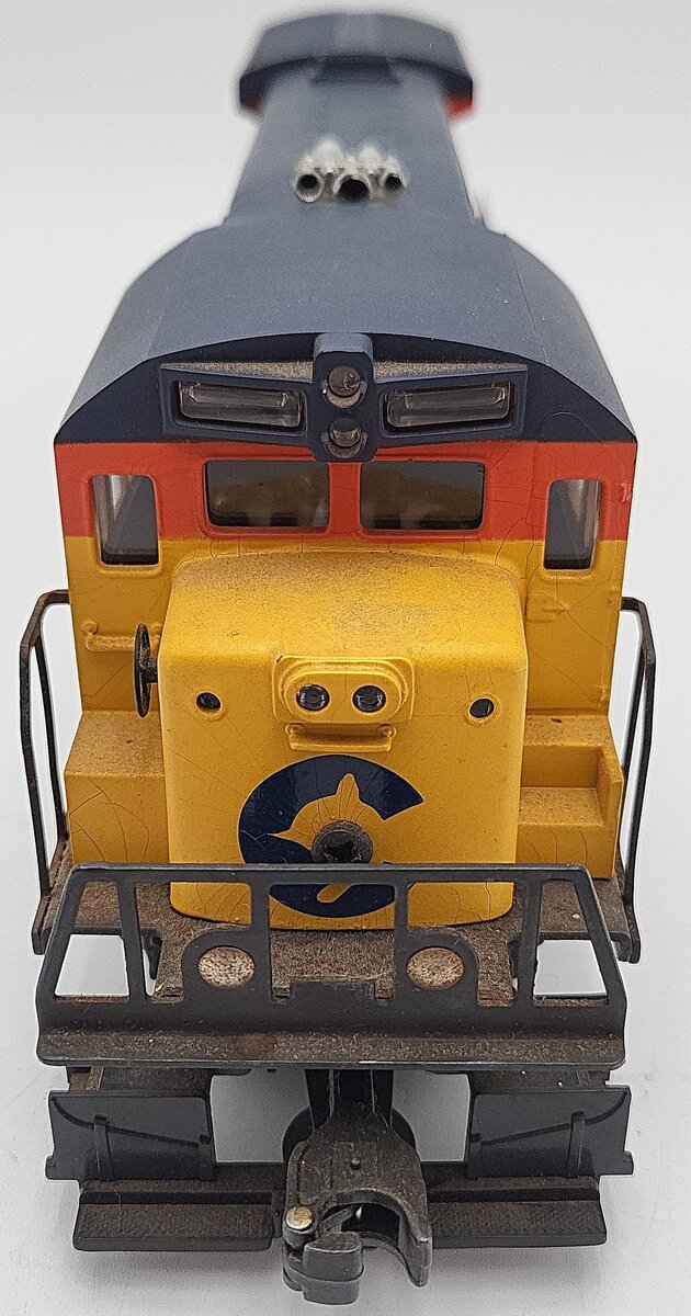 Lionel 6-8470 O Gauge C&O Chessie System U36B Powered Diesel Locomotive VG