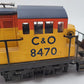 Lionel 6-8470 O Gauge C&O Chessie System U36B Powered Diesel Locomotive VG