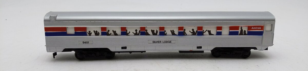 Life Like 8079 HO Scale Amtrak Coach Car #9451 EX/Box