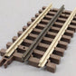 Atlas 6051 O Nickel Silver 4-1/2" Straight Track with Brown Ties (21) VG