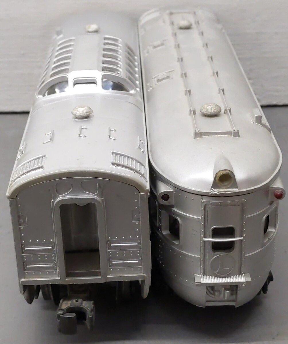 Lionel O Gauge Lionel Lines Illuminated Passenger Cars 2432, 2436 [2] EX